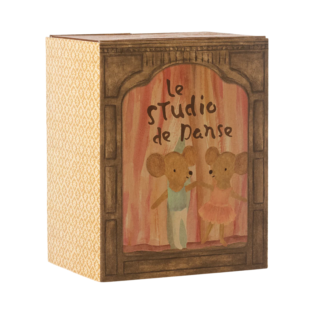 Studio Tańca z Myszkami Baletnicami - Młodszy Brat i Młodsza Siostra - Szkoła Baletowa - Maileg