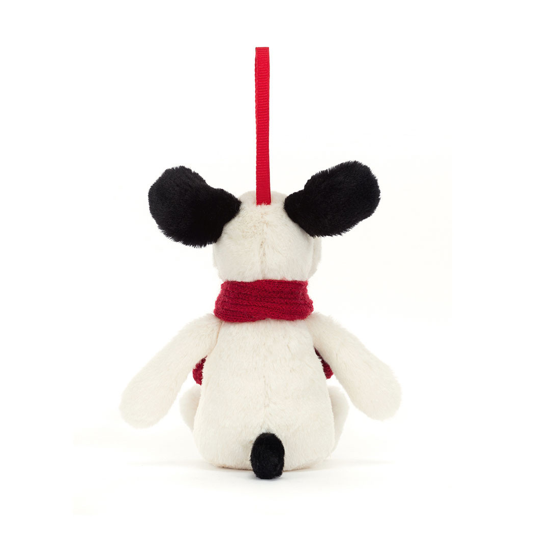 Łaciaty Piesek Szczeniaczek - Zawieszka 13 cm - Pluszowa Maskotka Bombka - JellyCat