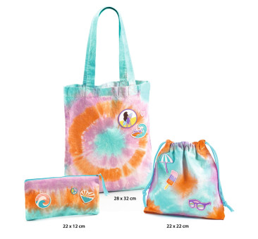 Farbowanie Metodą Tie-Dye - Zestaw z Barwnikami - Zrób To Sam DIY - Djeco