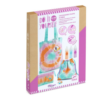 Farbowanie Metodą Tie-Dye - Zestaw z Barwnikami...