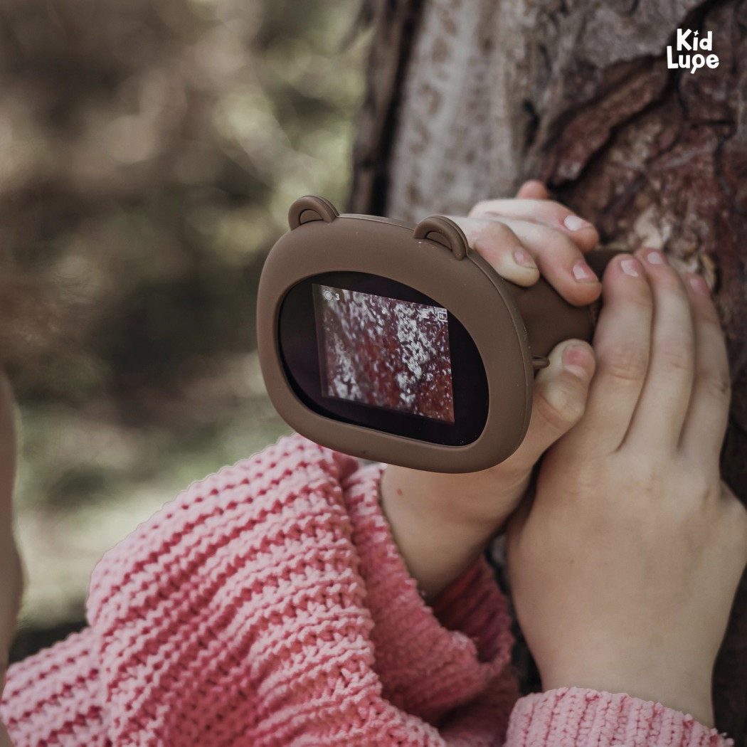 Brązowy Mikroskop Dziecięcy - Zabawka Edukacyjna - KidLupe