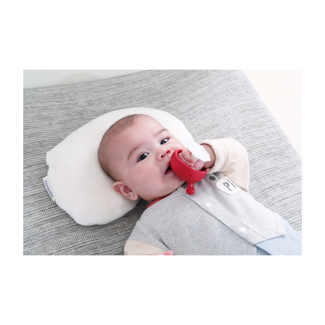 Mokka - Jasnobrązowy - Gryzak Uspokajający Grzybek z Funkcją Smoczka - Mombella Mushroom