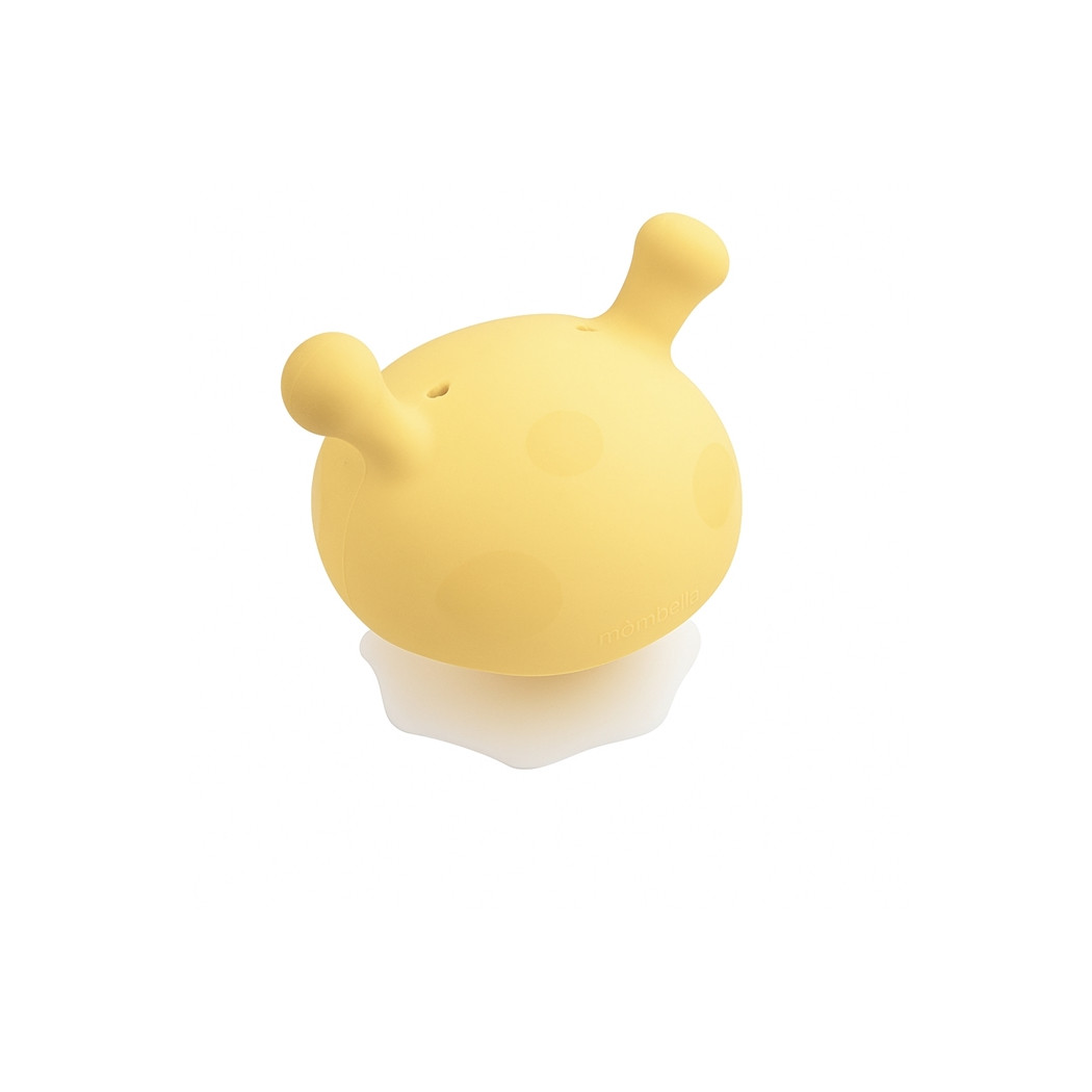 Bananowy- Żółty - Gryzak Uspokajający Grzybek z Funkcją Smoczka - Mombella Mushroom