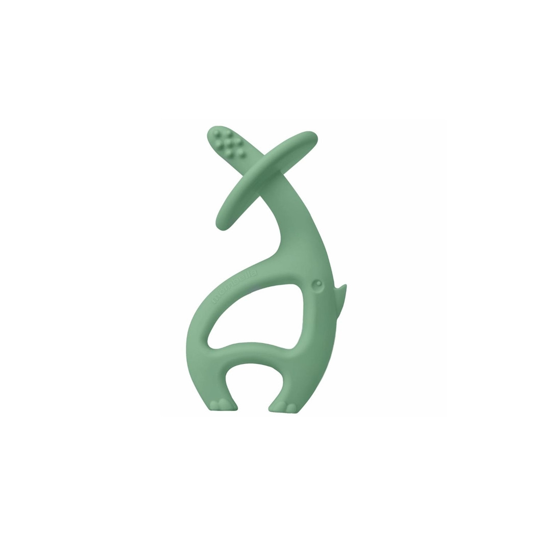 Eukaliptusowy Tańczący Słonik - Gryzak Silikonowy - Mombella