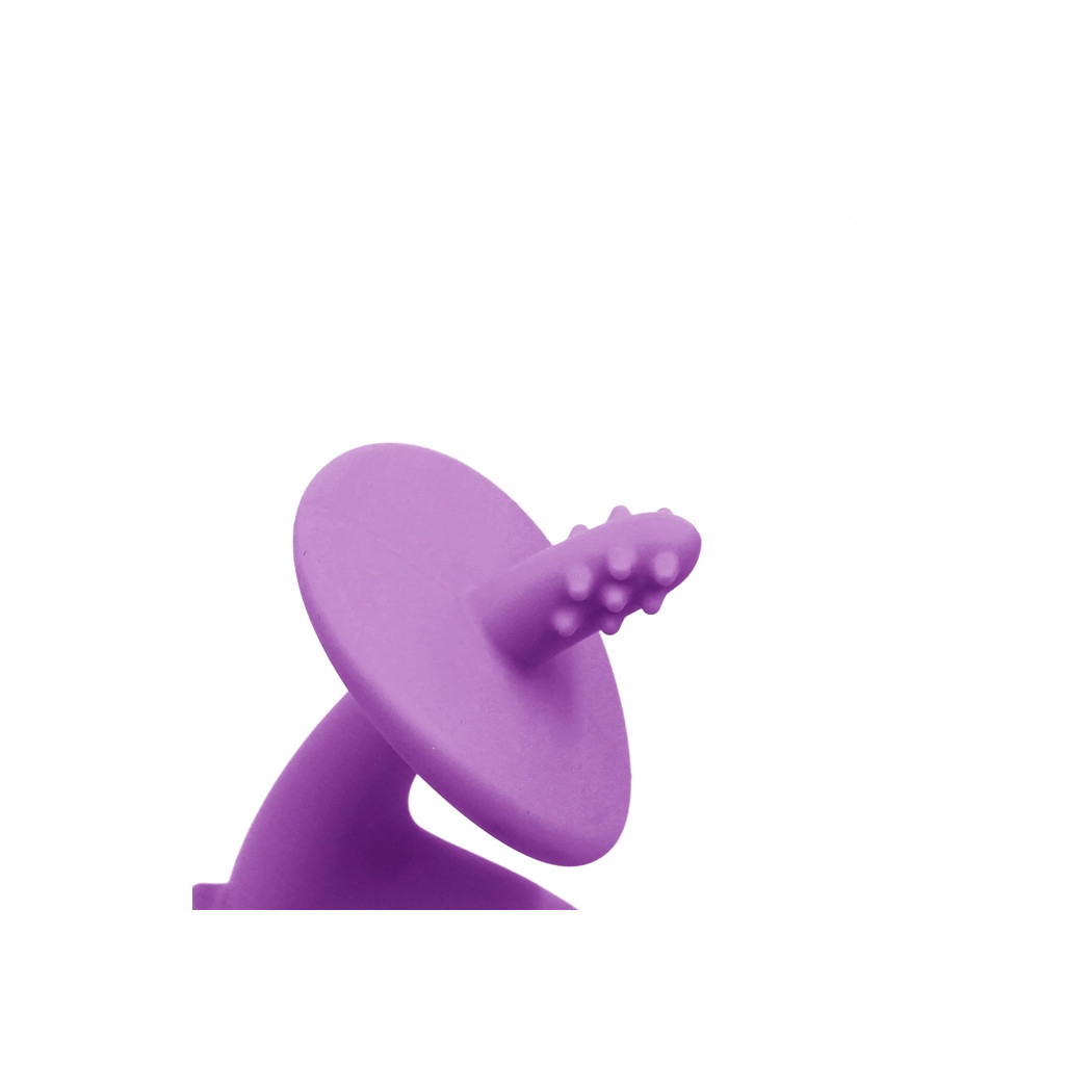 Eukaliptusowy Tańczący Słonik - Gryzak Silikonowy - Mombella