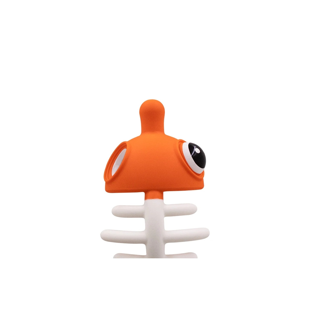 Rybka - Gryzak Uspokajający 3w1 - Silikonowy z Funkcją Smoczka - Mombella