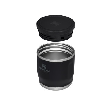 To-Go 0.35L Black Czarny - Termos Obiadowy z Szerokim Otworem - Linia Adventure - Stanley