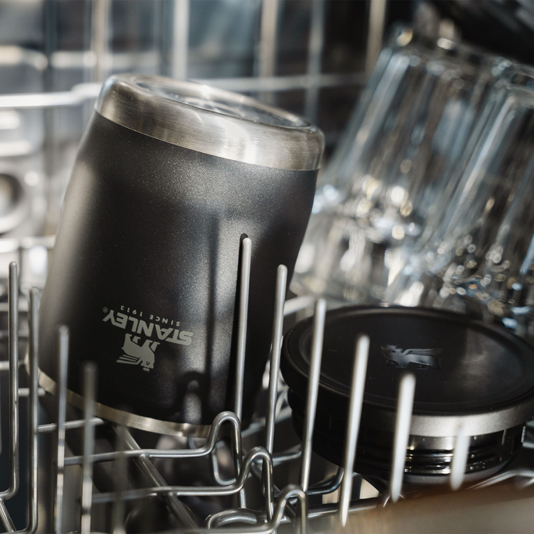 To-Go 0.35L Black Czarny - Termos Obiadowy z Szerokim Otworem - Linia Adventure - Stanley