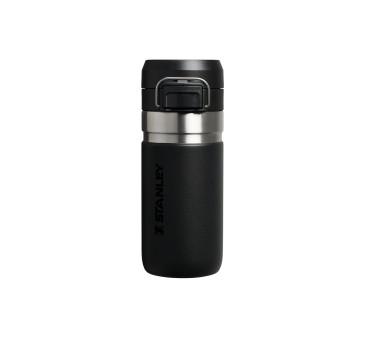 Black 2.0 Czarny 0.47L Quick-Flip - Termiczna Stalowa Butelka na Wodę - Termos - Stanley