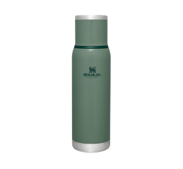 To-Go 1.0L Hammertone Green - Termos na Napoje - Linia Adventure - Butelka Termiczna z Zakrętką-Kubkiem - Stanley