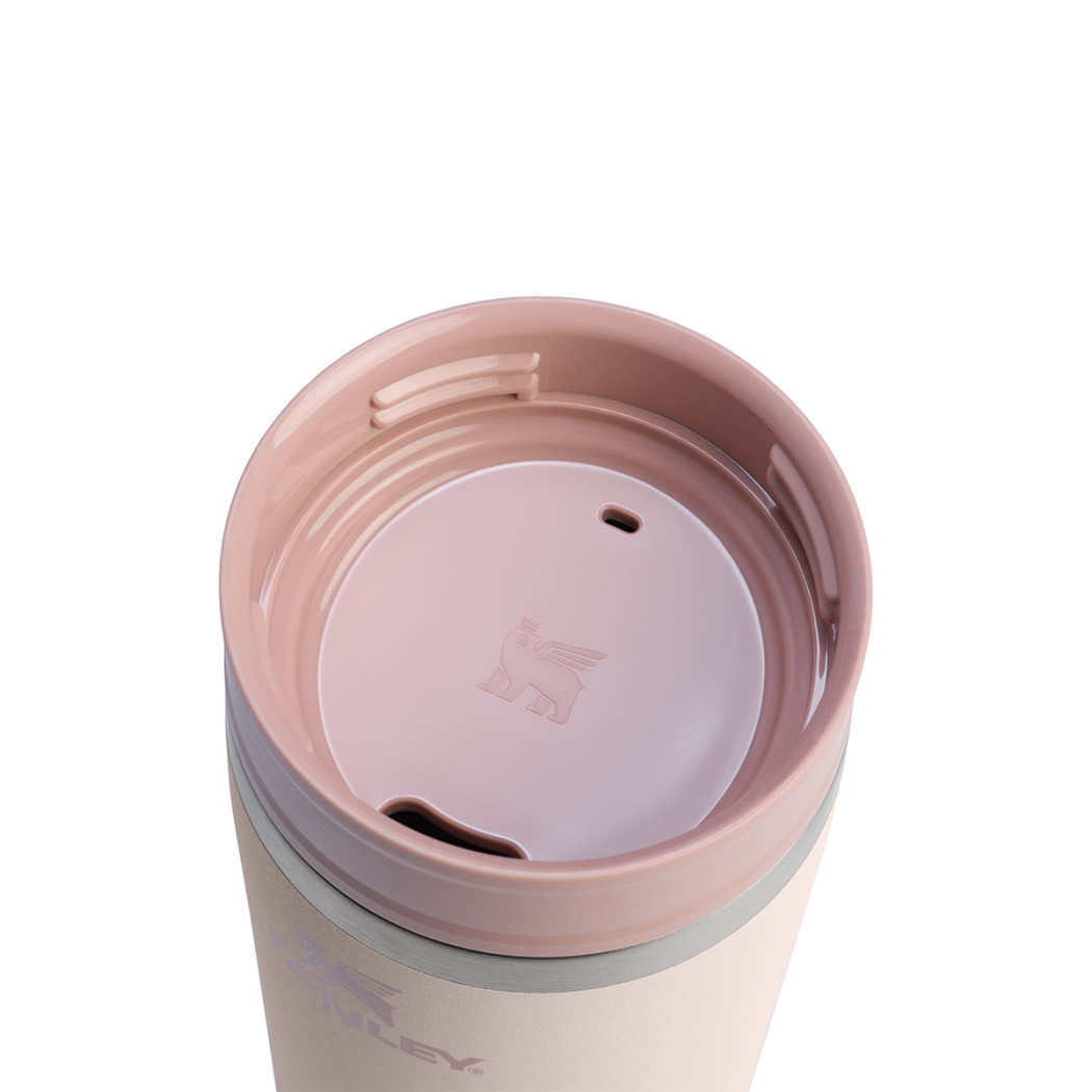 Rose Quartz 0.35L - Café-To-Go - Mały Podróżny Kubek Termiczny z Uchwytem - Stanley