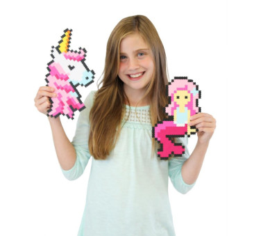 Fantastyczne Stworzenia - Puzzelki Jixelz - Mini Puzzle Piksele 700 elementów - Fat Brain Toys