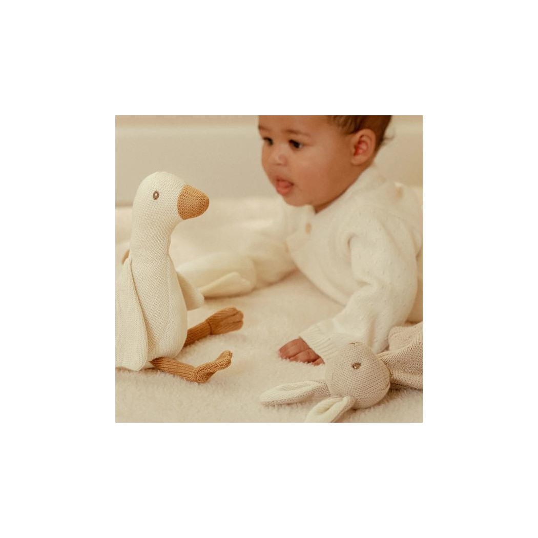 Newborn Naturals - Zestaw Prezentowy Dzianinowy dla Noworodka - Little Dutch