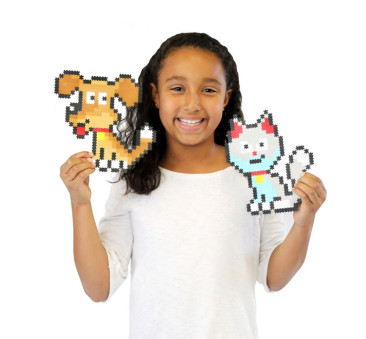 Zwierzęta Domowe - Puzzelki Jixelz - Mini Puzzle Piksele 700 elementów - Fat Brain Toys