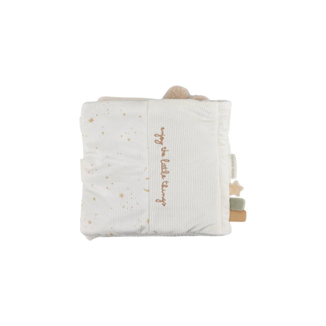 Newborn Naturals - Duża Książeczka Aktywizująca Sensoryczna -  Little Dutch