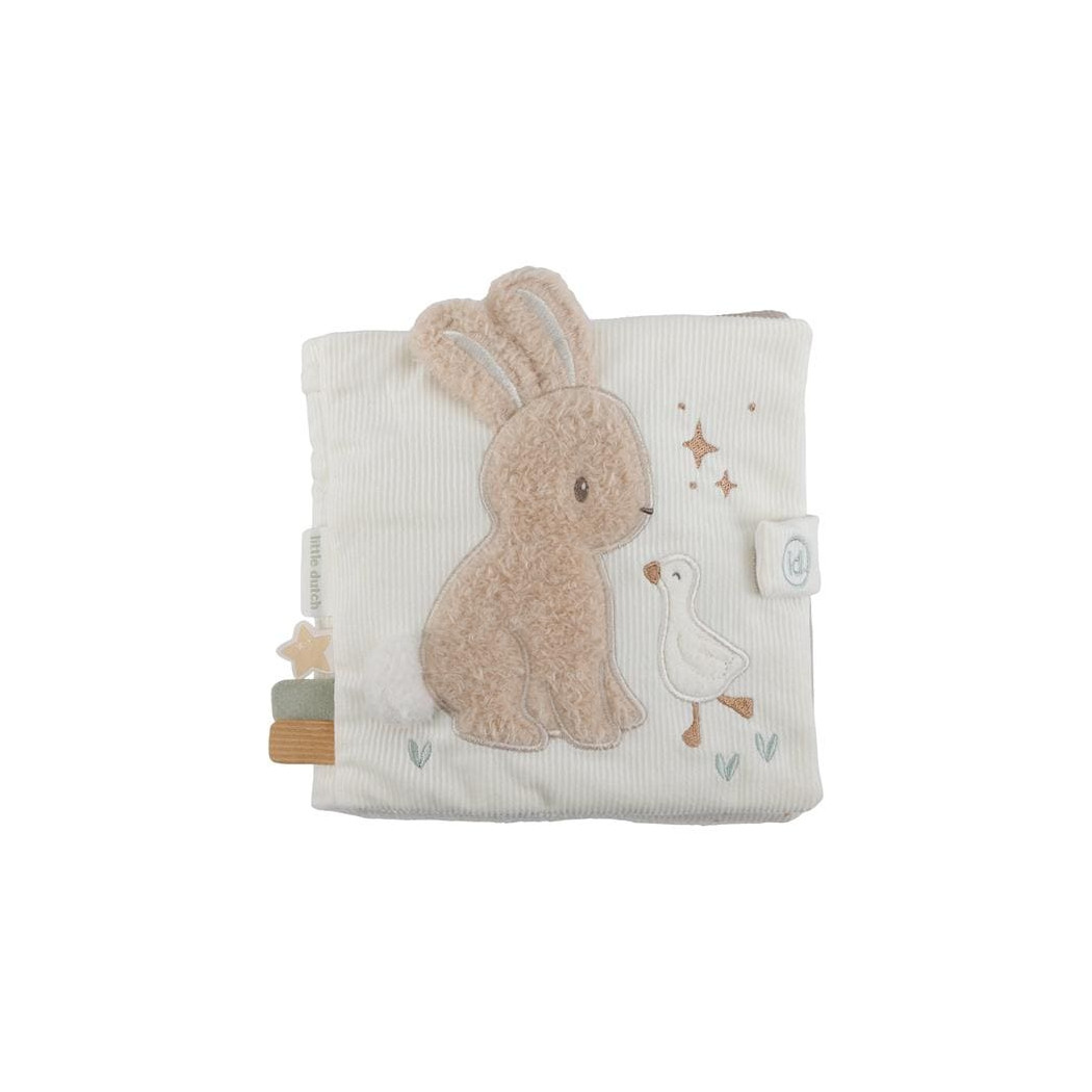 Newborn Naturals - Duża Książeczka Aktywizująca Sensoryczna -  Little Dutch