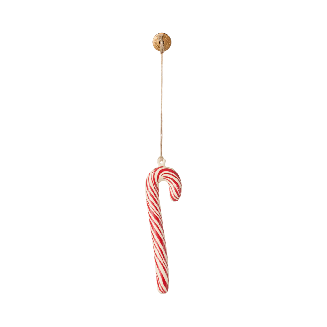 Duża Laseczka Cukrowa - Dekoracja Bożonarodzeniowa - Metalowa Ozdoba - Zawieszka - Maileg