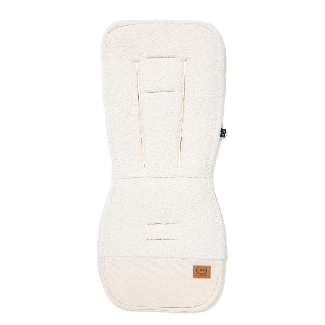 Teddy Bear Cream - Multi Wkładka do Wózka Śmietankowa - Stroller Pad - La Millou