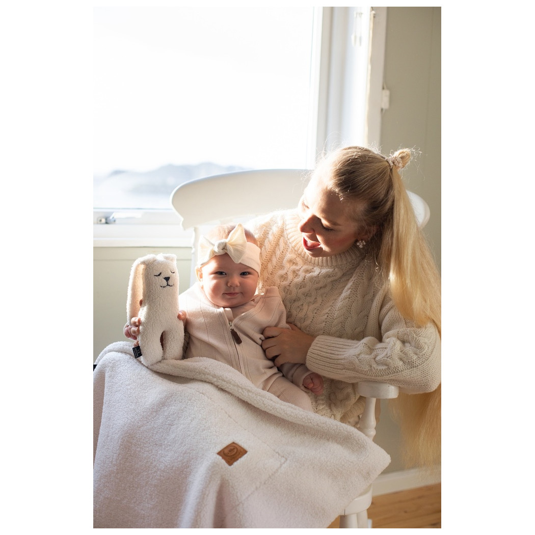 Zabawka Królik - Teddy Bear Cream - Pierwsza Maskotka Króliczek - Śmietankowa - La Millou