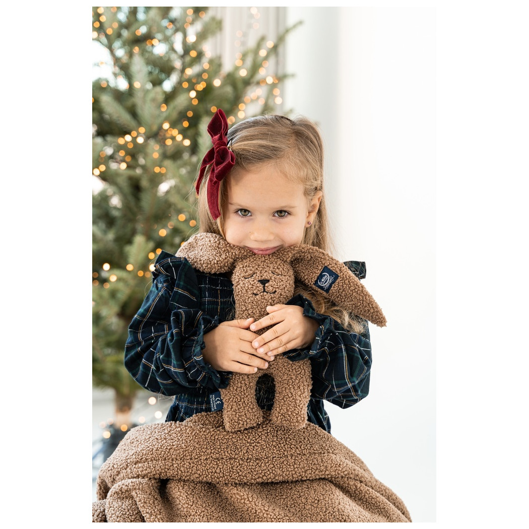 Zabawka Królik - Teddy Bear Cream - Pierwsza Maskotka Króliczek - Śmietankowa - La Millou