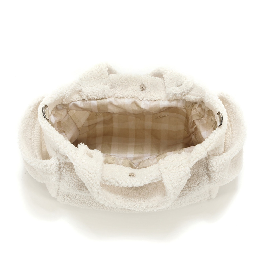 Organizer Teddy Bear do domu i wózka - Cream - Śmietankowy - La Millou Feeria