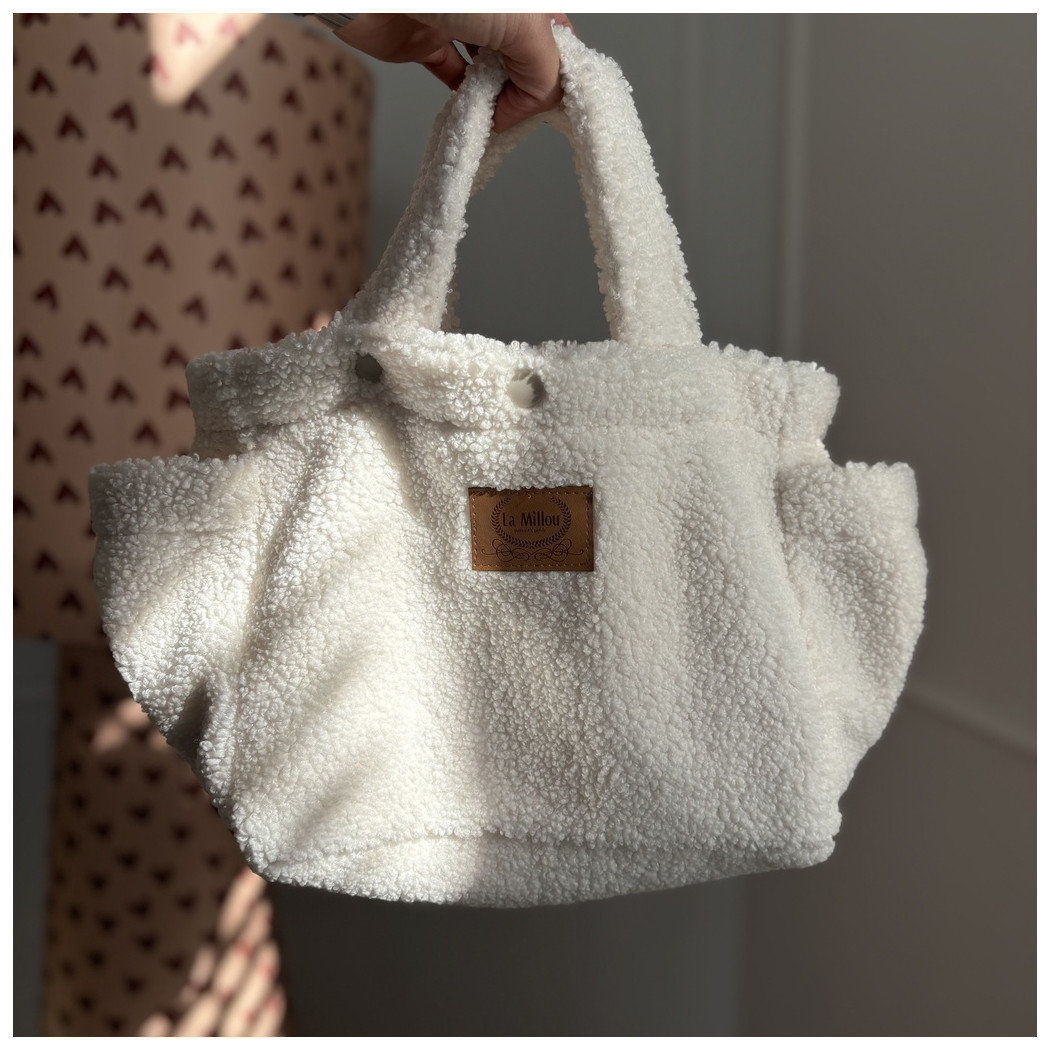 Organizer Teddy Bear do domu i wózka - Cream - Śmietankowy - La Millou Feeria