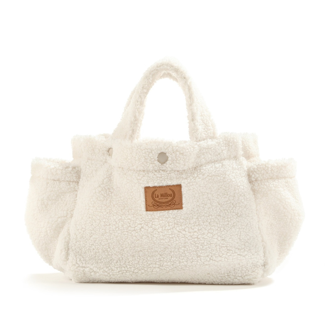 Organizer Teddy Bear do domu i wózka - Cream - Śmietankowy - La Millou Feeria