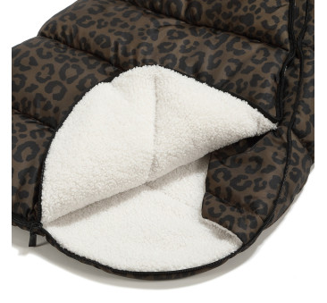 Baby Multi Leopard Choco - Śpiworek do Wózka - by Magdalena Lamparska - Aspen Winterproof - La Millou