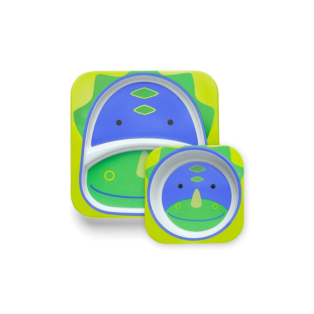 Zestaw Jedzeniowy Zoo Dinozaur - Skip Hop