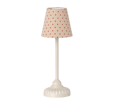 Beżowa Lampa Podłogowa - Świecąca - Akcesoria dla Myszek - Rozmiar Miniature - Maileg