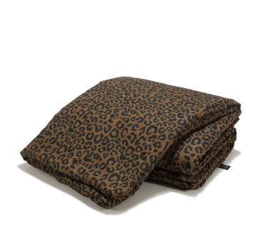 Leopard Choco - Kołdra Bawełniana XL - 150x200 cm - by Magdalena Lamparska - La Millou
