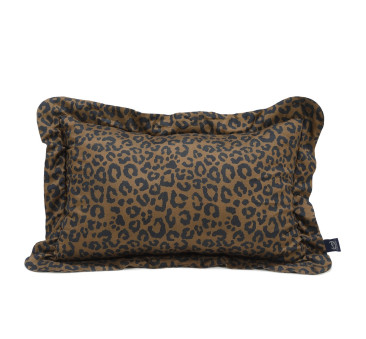Leopard Choco - Bawełniana Poduszka do Spania...