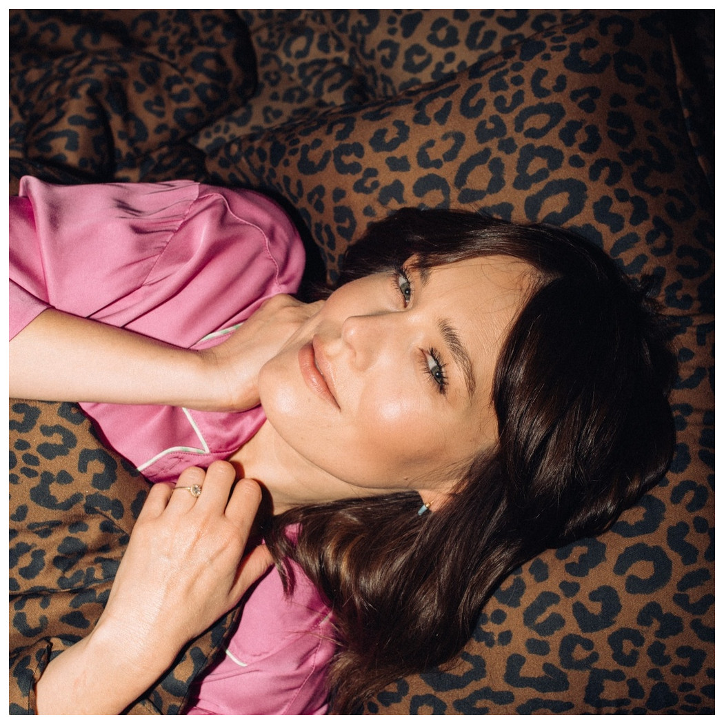 Leopard Choco - Poduszka do Spania Bamboo XL z Falbaną - 50x70 cm - by Magdalena Lamparska - La Millou