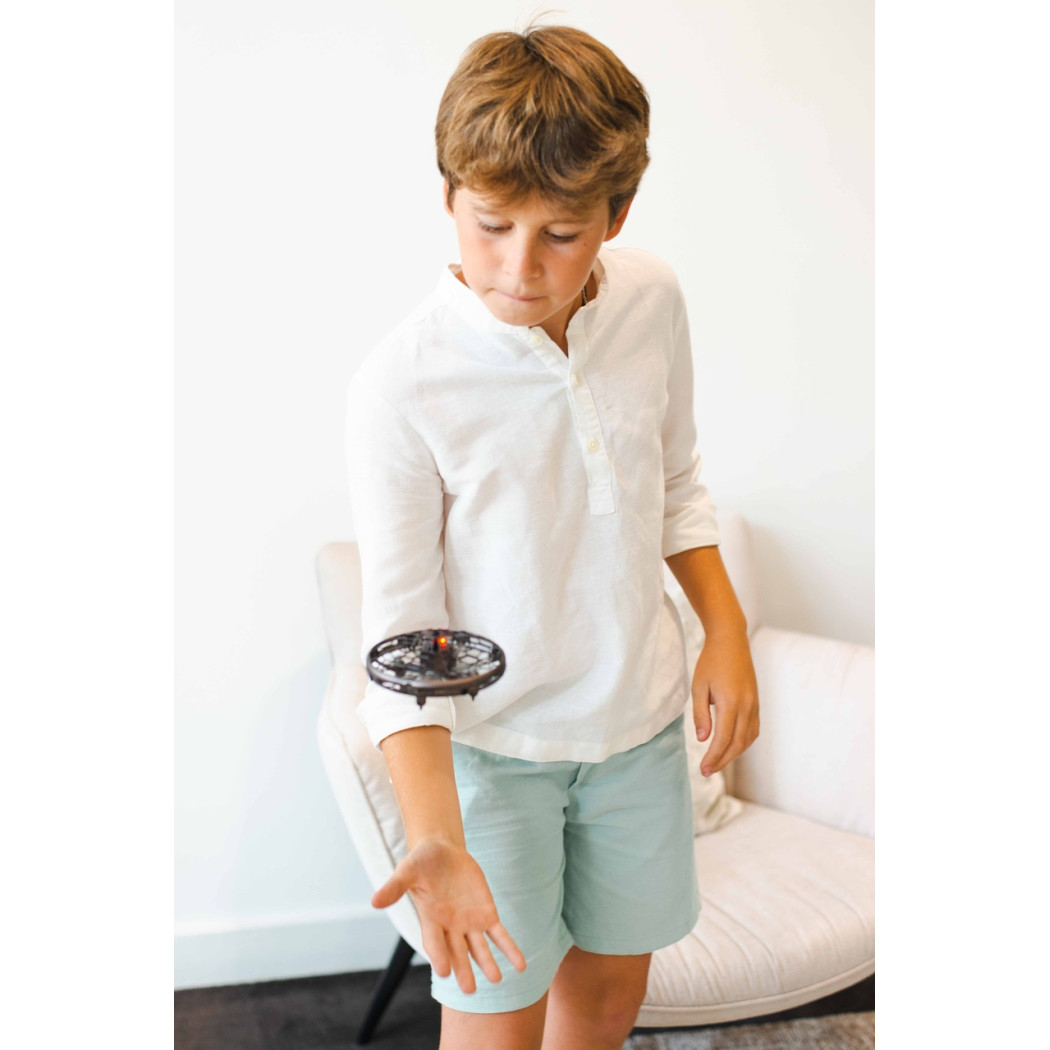 Grafitowy Mini Dron Sterowany Gestami - Dron dla Dzieci z Czujnikami Ruchu - Fly Dance 3.0 - Juegaconmigo