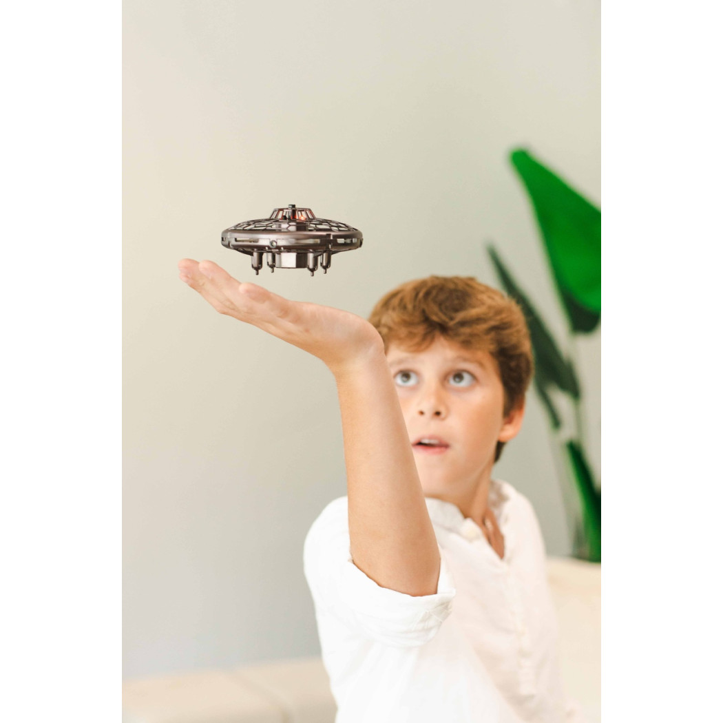 Pomarańczowy Mini Dron Sterowany Gestami - Dron dla Dzieci z Czujnikami Ruchu - Fly Dance 3.0 - Juegaconmigo