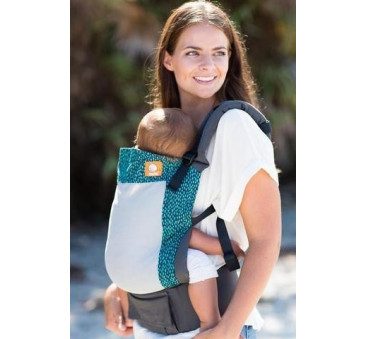 Baby Tula - Coast Aqua Rain - nosidełko ergonomoiczne rozmiar standard/baby