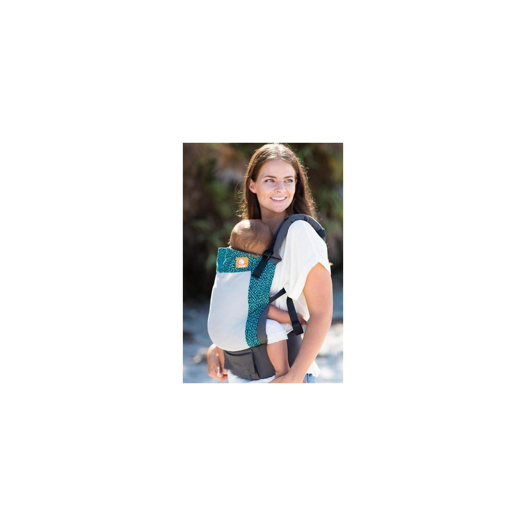 Baby Tula - Coast Aqua Rain - nosidełko ergonomoiczne rozmiar standard/baby