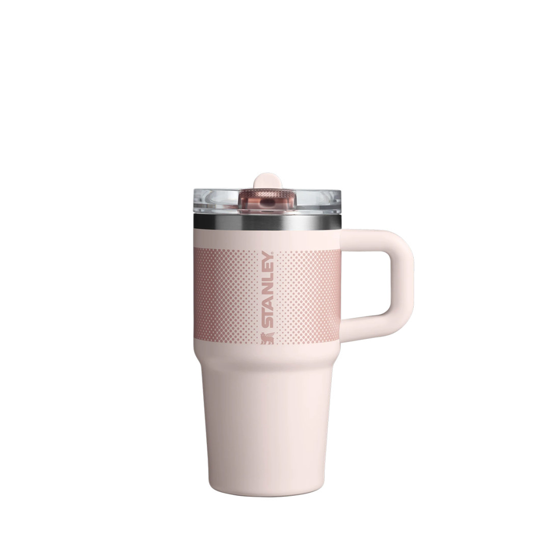 Rose Quartz Fade 0.59L - Kubek Termiczny z Ustnikiem - Quencher ProTour Flip Straw Tumbler - Stanley