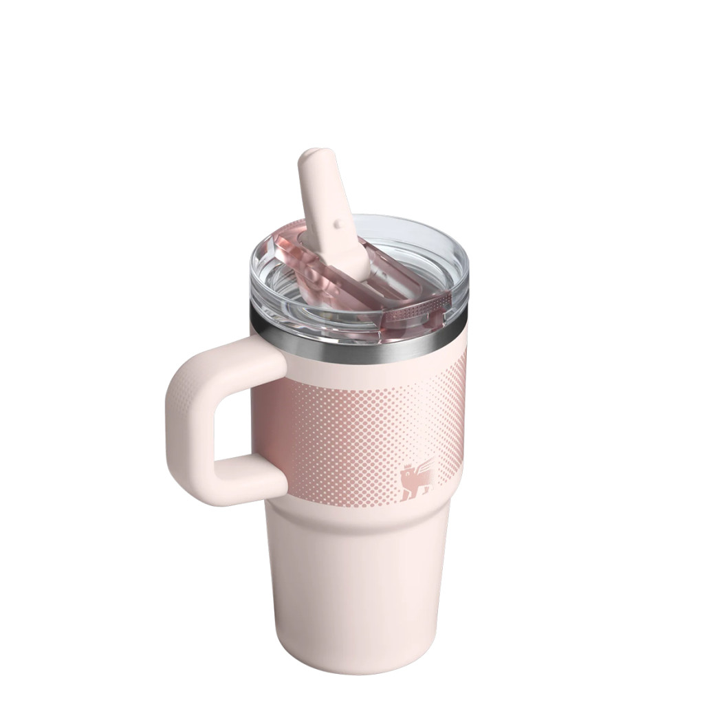 Rose Quartz Fade 0.59L - Kubek Termiczny z Ustnikiem - Quencher ProTour Flip Straw Tumbler - Stanley