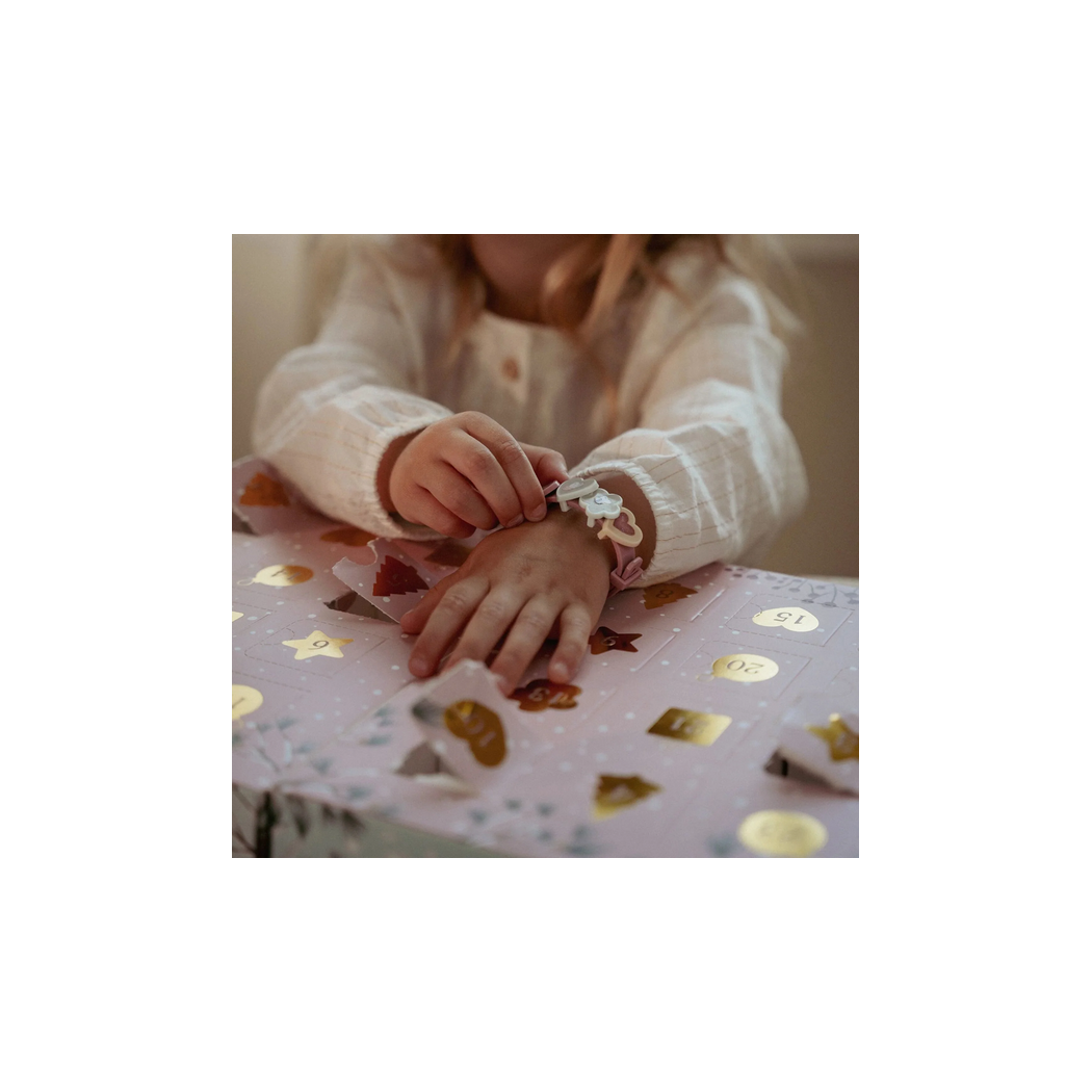 Kalendarz Adwentowy z Charmsami - Stwórz Swoje Bransoletki - Biżuteria dla Dzieci - Little Dutch