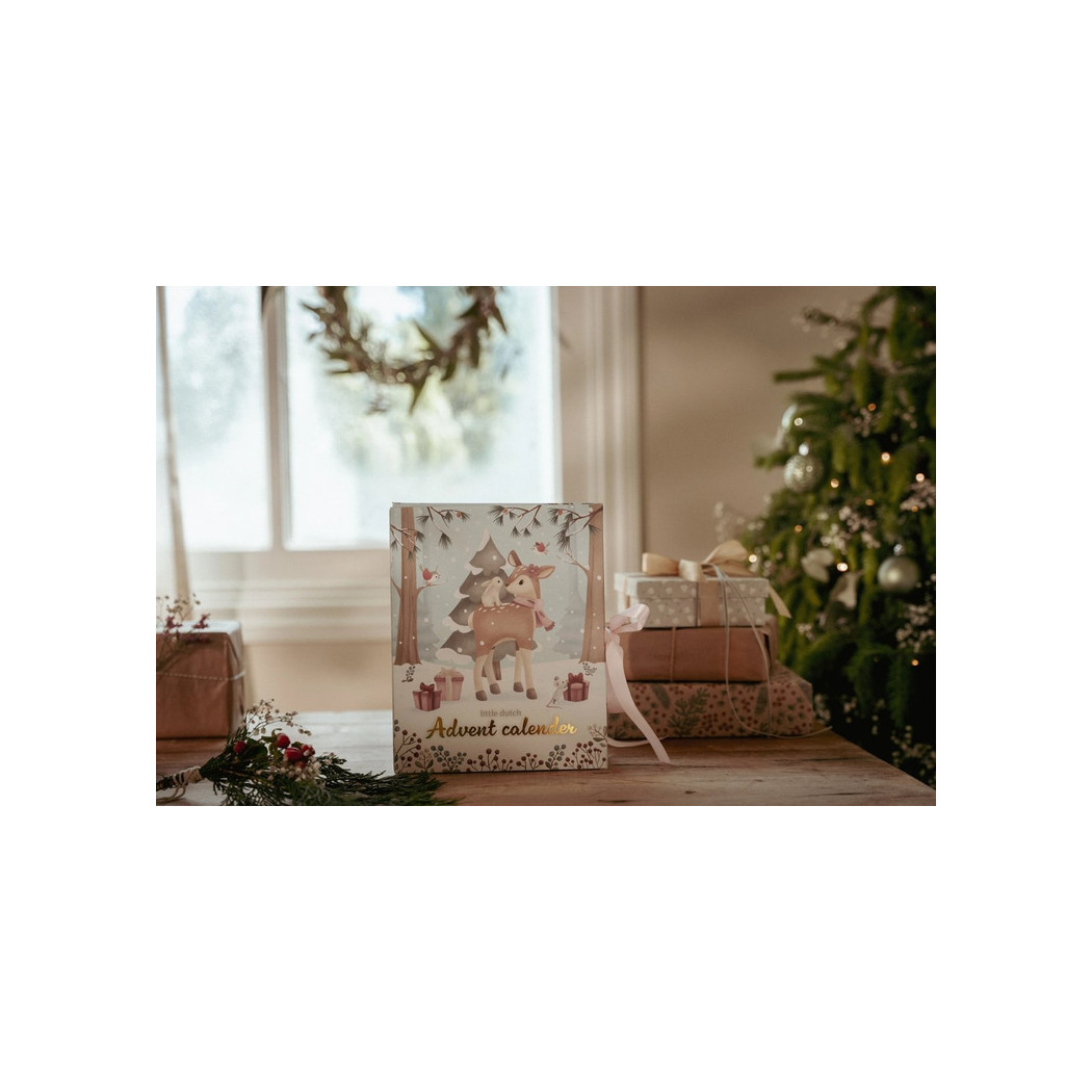 Kalendarz Adwentowy z Charmsami - Stwórz Swoje Bransoletki - Biżuteria dla Dzieci - Little Dutch