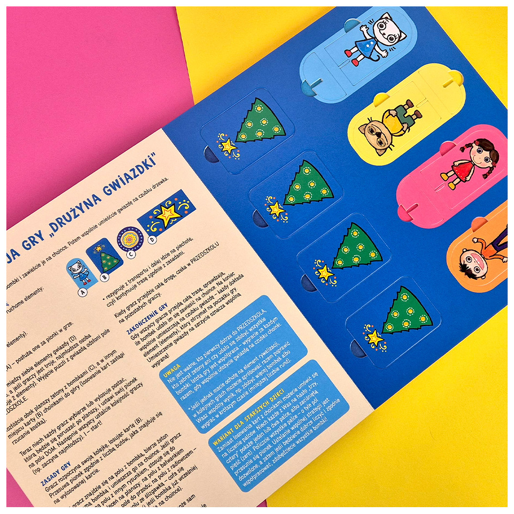 Kicia Kocia. Drużyna Gwiazdki - Książka Interaktywna z Wyjmowanymi Elementami - Anita Głowińska - Media Rodzina