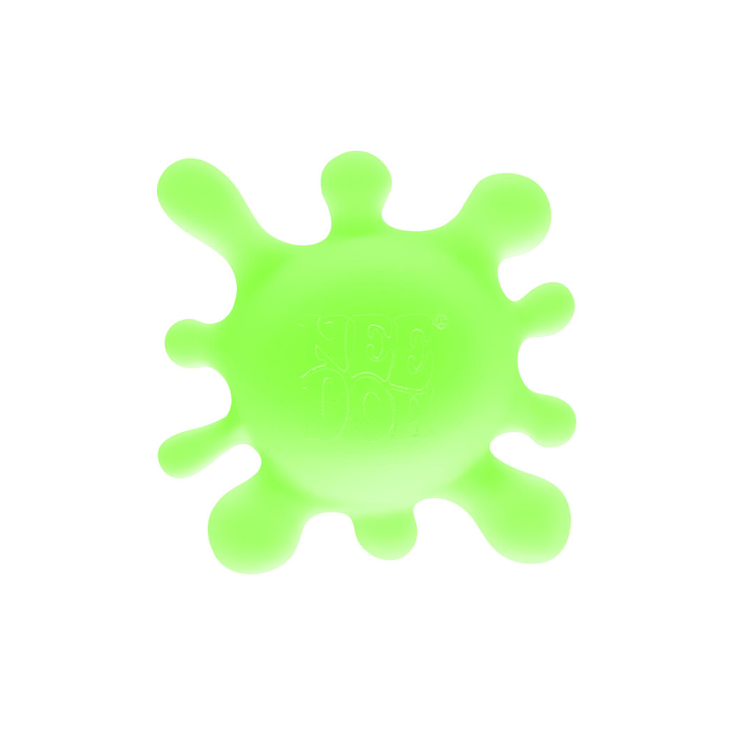 Kleks - Rozpłaszczony Chlupek - Kolor Losowy - Zabawka Sensoryczna - Gniotek Antystresowy - Needoh