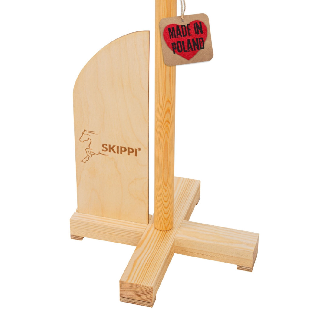 WYPRZEDAŻ Drewniana Przeszkoda do Skakania dla Hobby Horse / Konika na Kiju na Patyku - Skippi