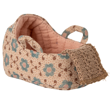 Różowe Nosidełko dla Myszek - Gondolka - Baby Mouse - Maileg