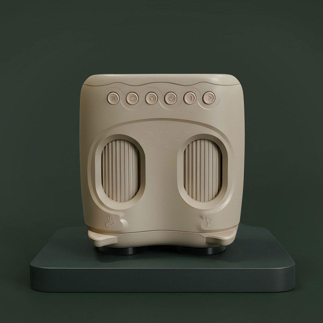 Beżowa Lornetka i Mikroskop dla Dzieci - 2w1 - Zabawka Edukacyjna - Beige - KidLupe