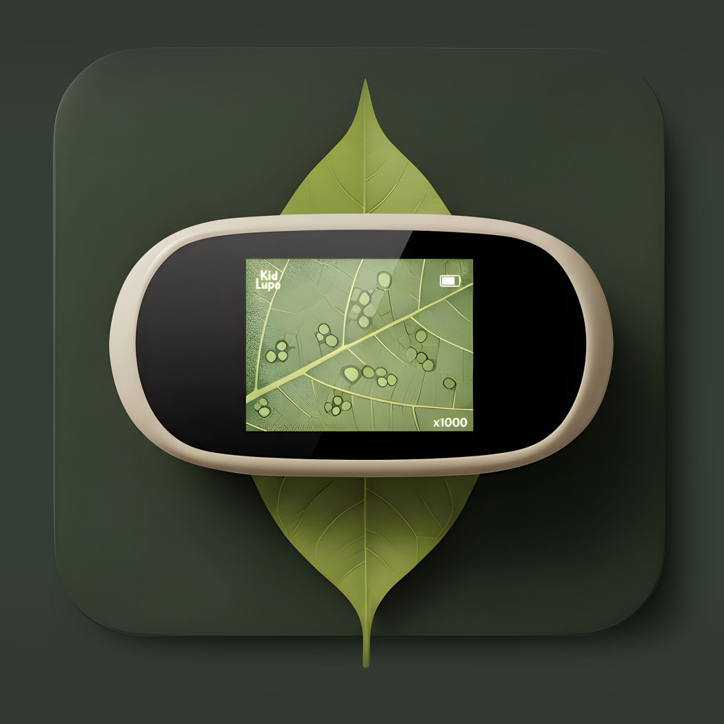 Beżowa Lornetka i Mikroskop dla Dzieci - 2w1 - Zabawka Edukacyjna - Beige - KidLupe