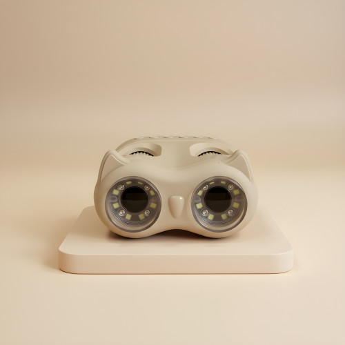 Beżowa Lornetka i Mikroskop dla Dzieci - 2w1 - Zabawka Edukacyjna - Beige - KidLupe