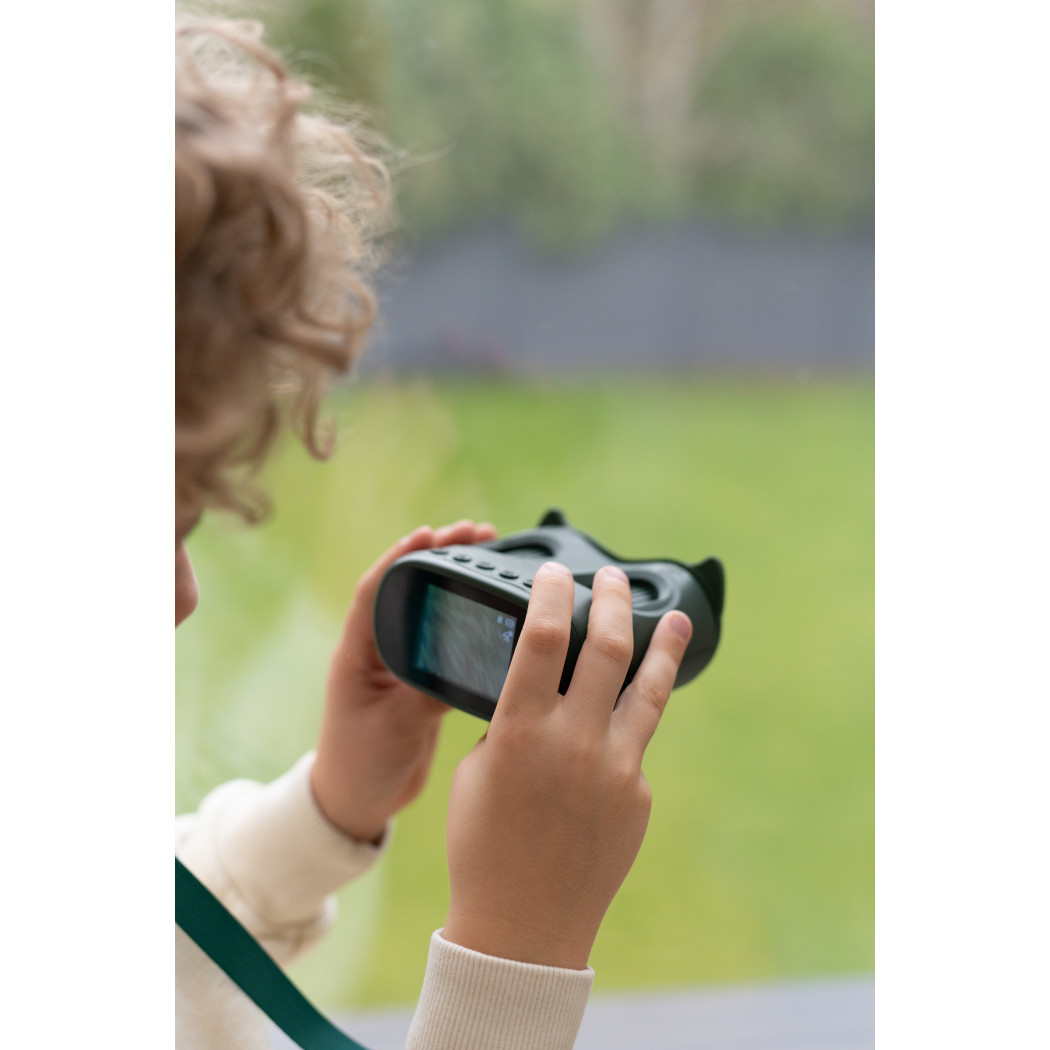 Zielona Lornetka i Mikroskop dla Dzieci - 2w1 - Zabawka Edukacyjna - KidLupe