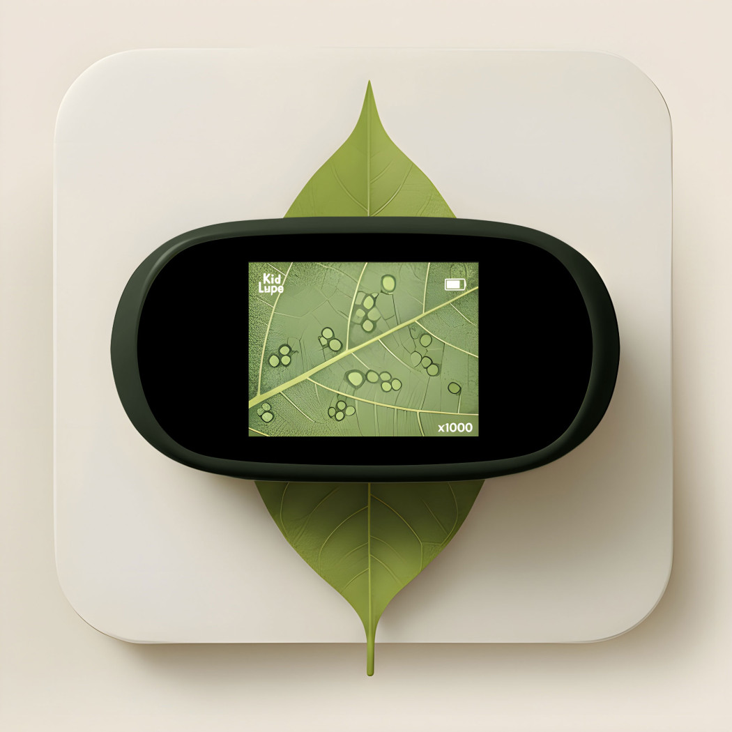 Zielona Lornetka i Mikroskop dla Dzieci - 2w1 - Zabawka Edukacyjna - KidLupe